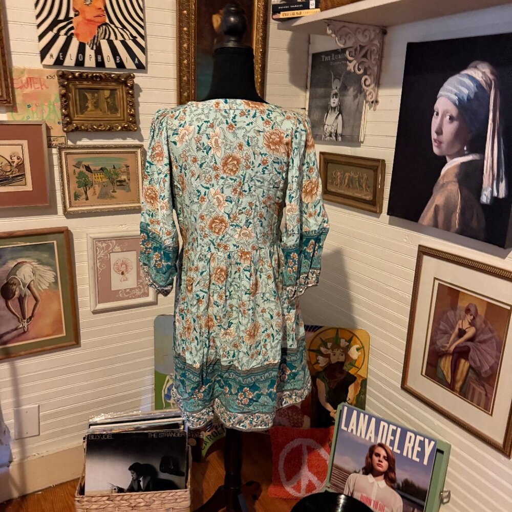 Boho Spring Dress - Picture 3 of 4